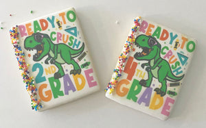 Lunch Box Cookies: Ready To Crush Dino