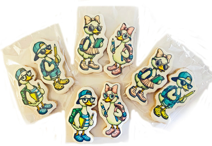 Lunch Box Cookies: Schoolyard Duckies