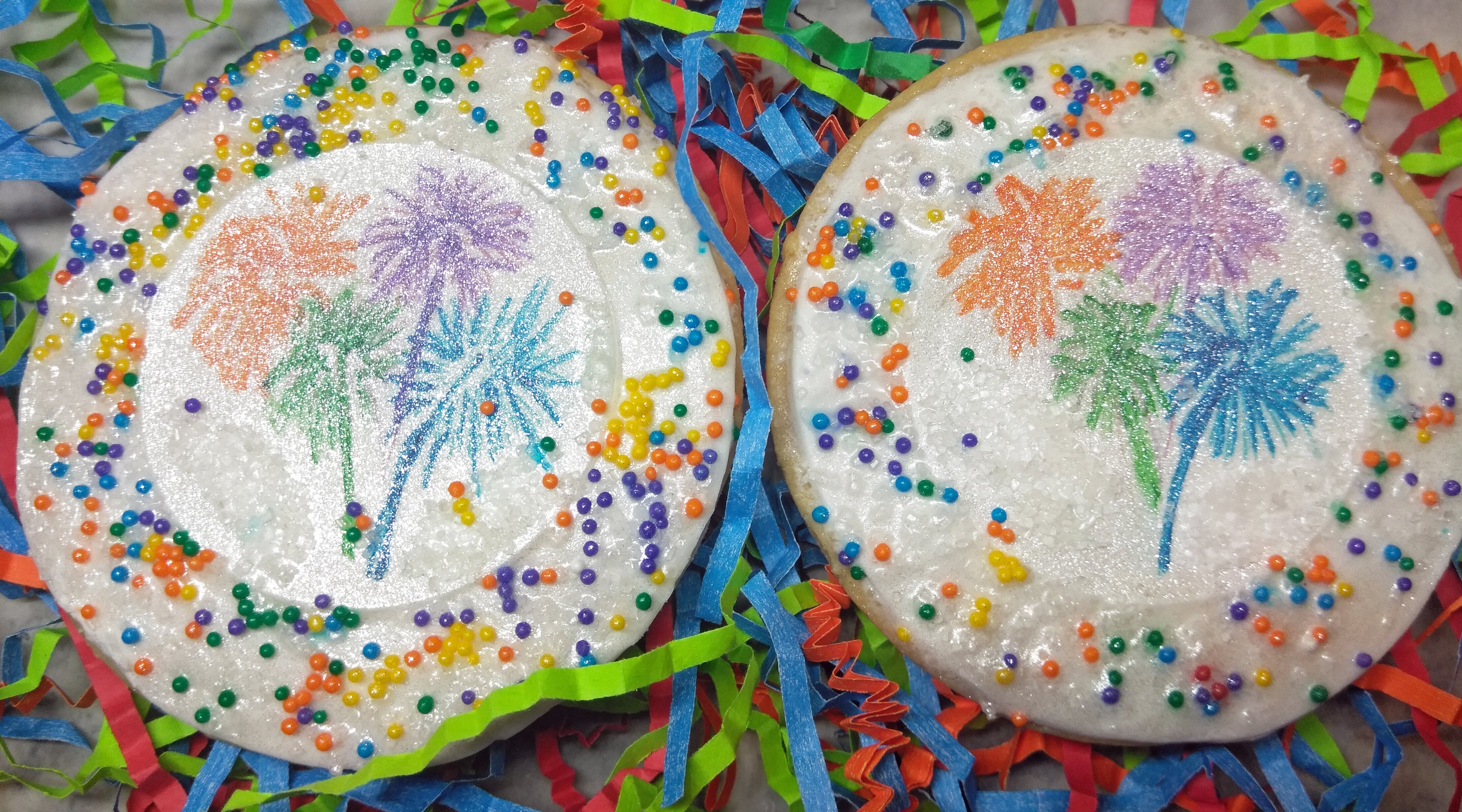 Shipping Only:  Fireworks Cookies for K. Nielsen