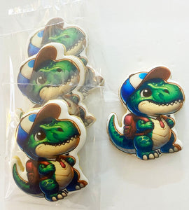 Lunch Box Cookies: Back To School Dino