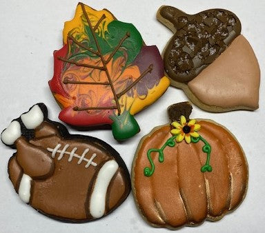 Mini Fall/Thanksgiving Cookie Assortment