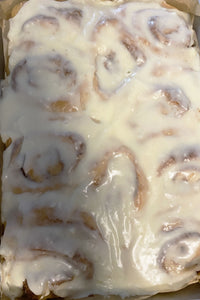 Slab of Cinnamon Buns