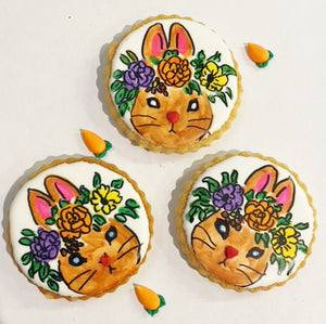 Easter Painted Bunnies and Carrots