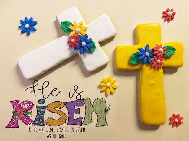 Easter Cross Resurrection Cookies