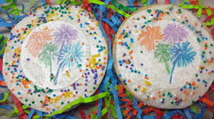 Fireworks Independence Day Cookies