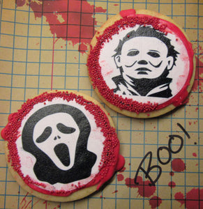 Halloween Horror Movie Villains Cookies